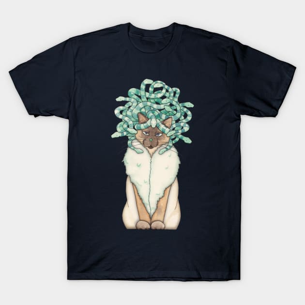 Medusa Cat T-Shirt by Timone